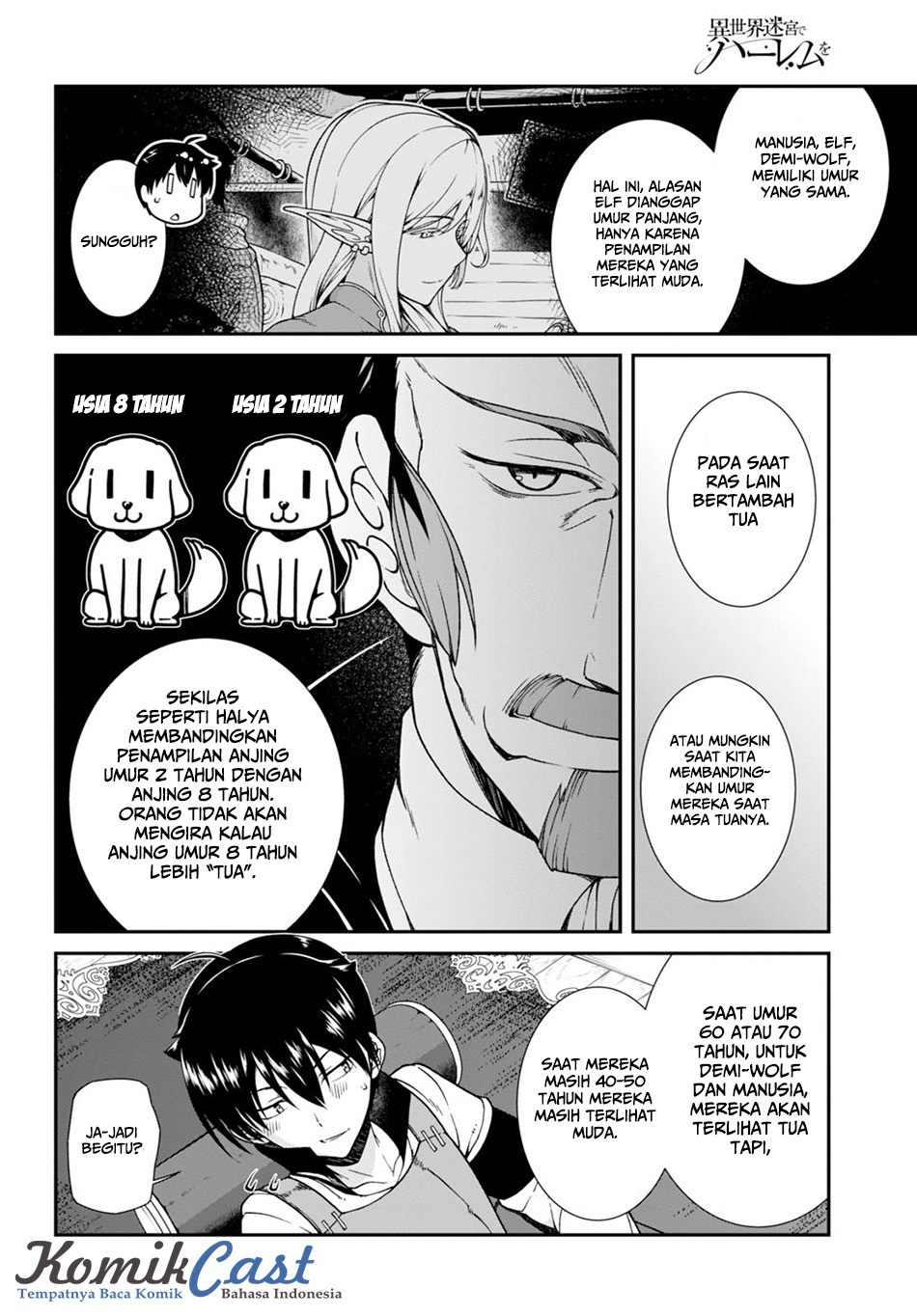 Isekai Meikyuu de Harem wo Chapter 04 Bahasa Indonesia
